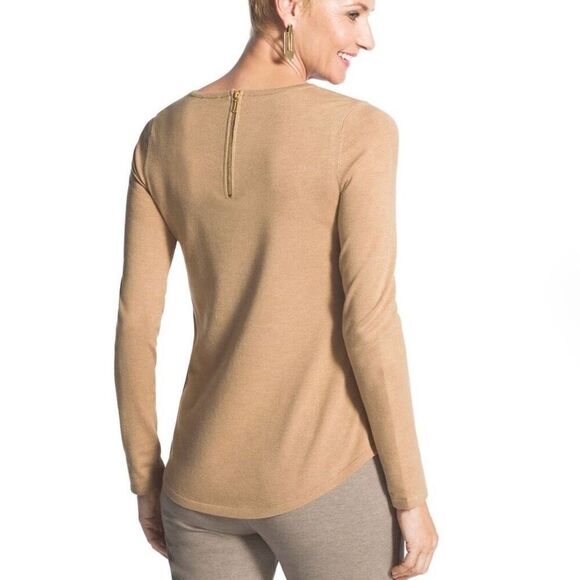 Chico's Mindy Shirttail Sweater size Large - Picture 6 of 6